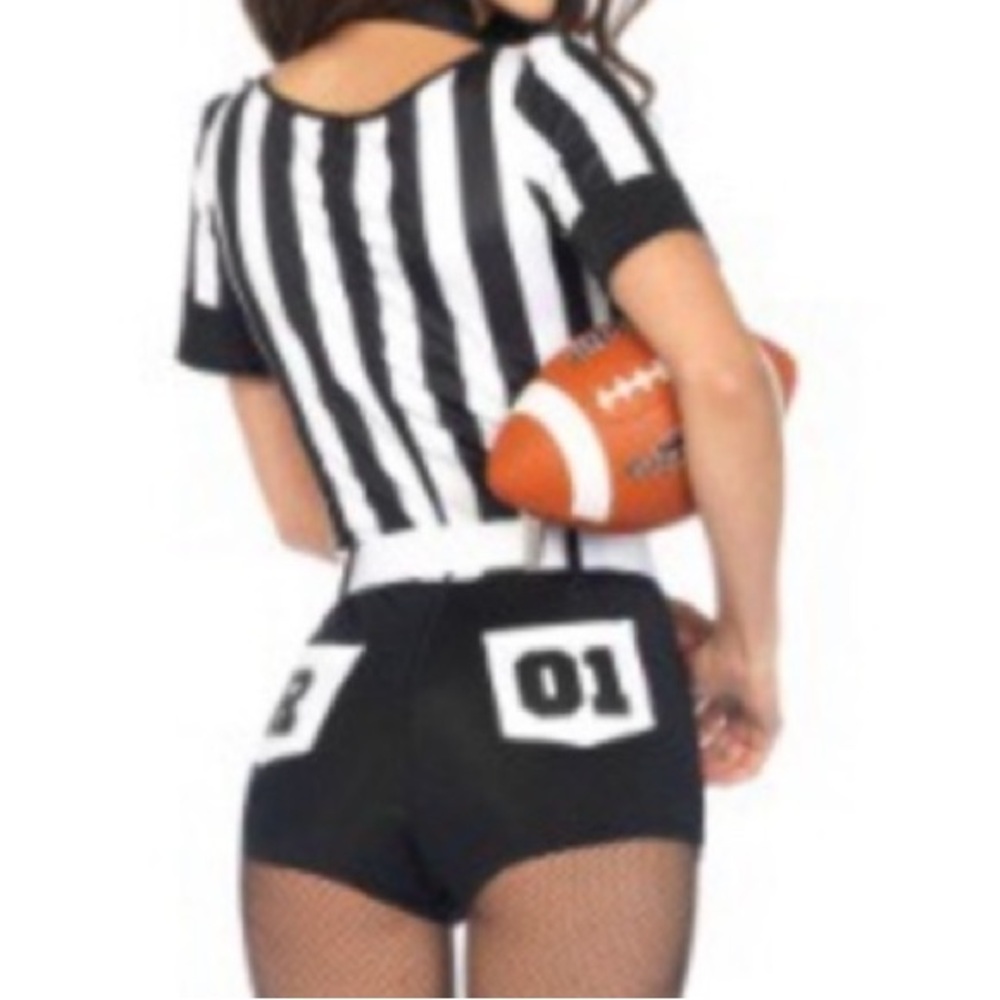 WOMENS NO RULES REFEREE COSTUME
